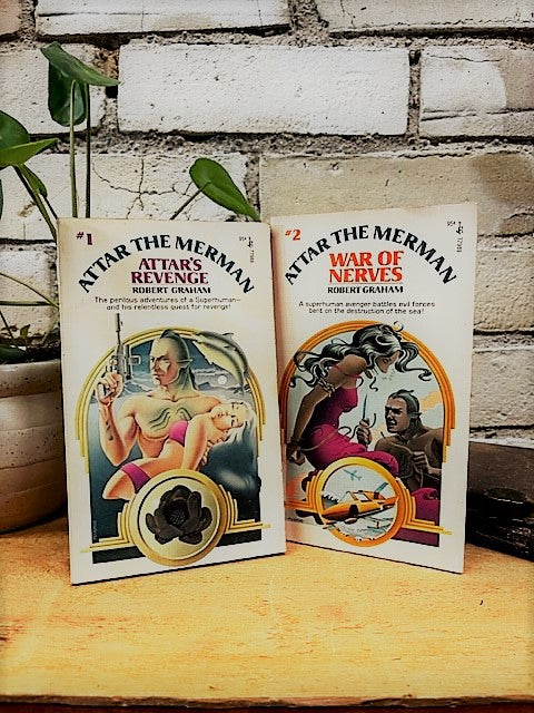 Attar the Merman, books #1 and #2 by Robert Graham